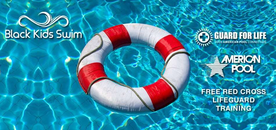 free red cross lifeguard training black kids swim