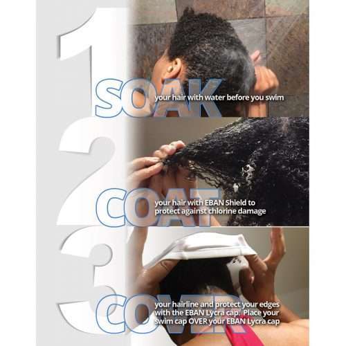 EBAN Shield The Best Chlorine Hair Protection & Treatment Black Kids