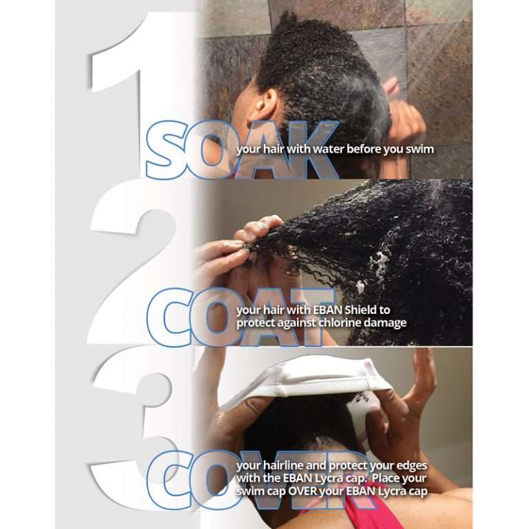 EBAN Shield The Best Chlorine Hair Protection & Treatment Black Kids