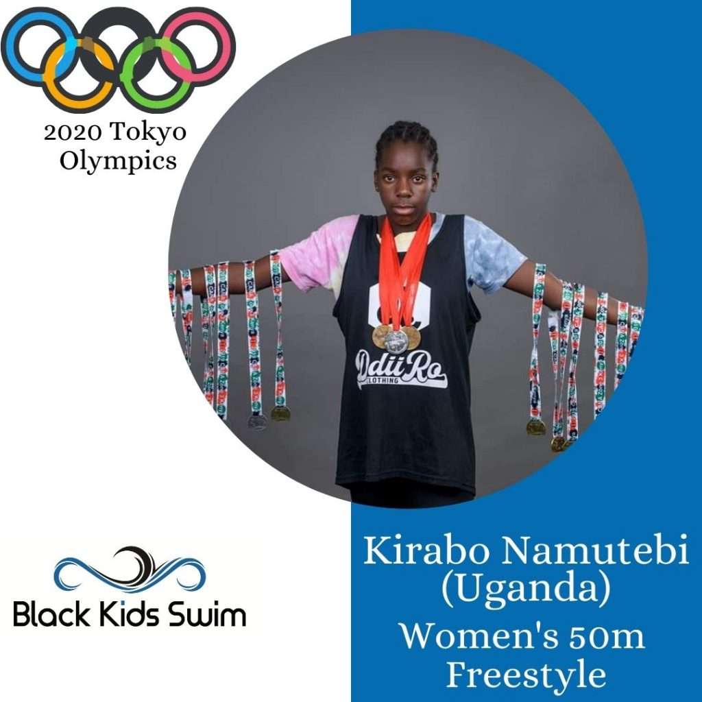 Kirabo Namutebi - Women's 50m Freestyle - 2020 Tokyo Olympics