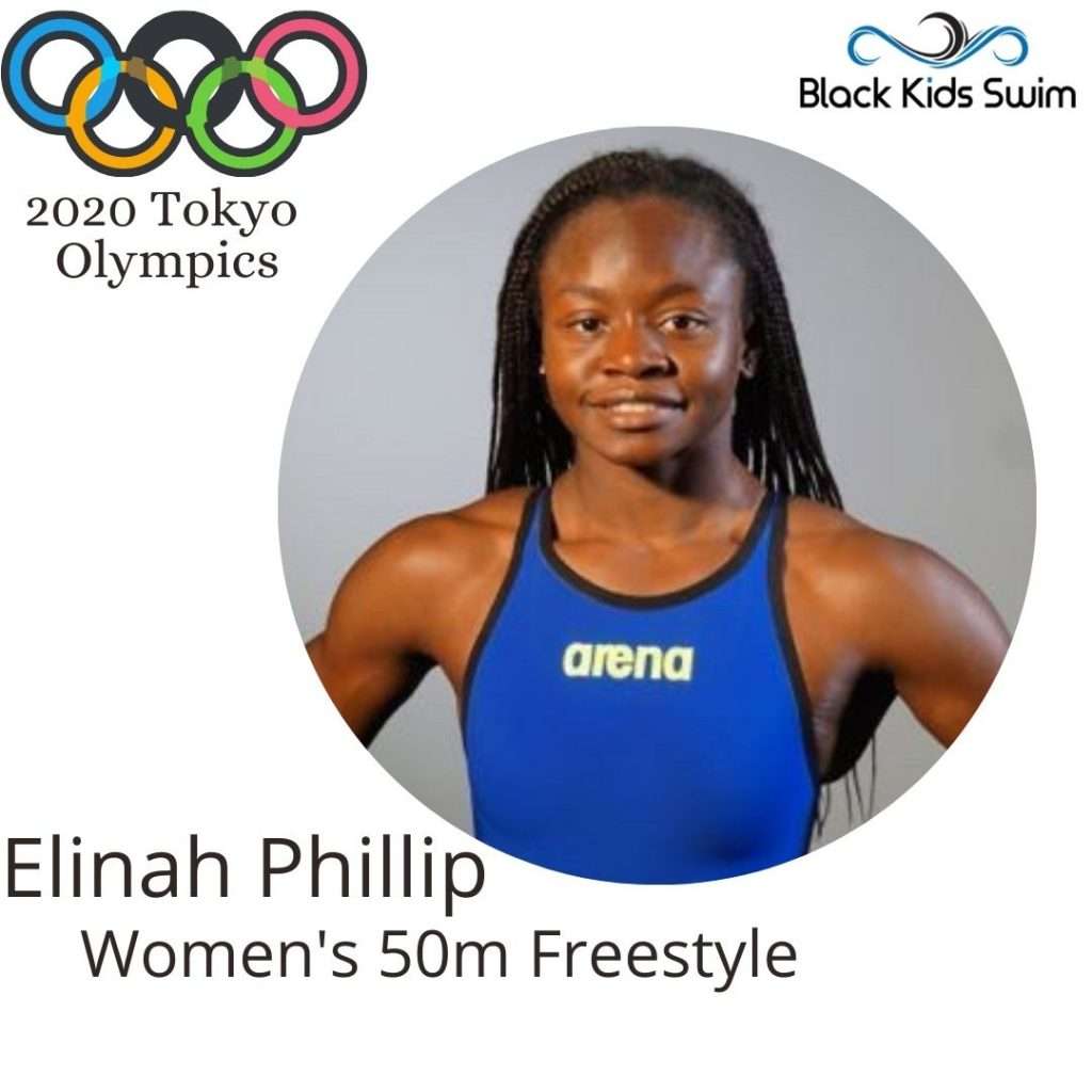 Elinah Phillip - Women's 50m Freestyle - 2020 Tokyo Olympics