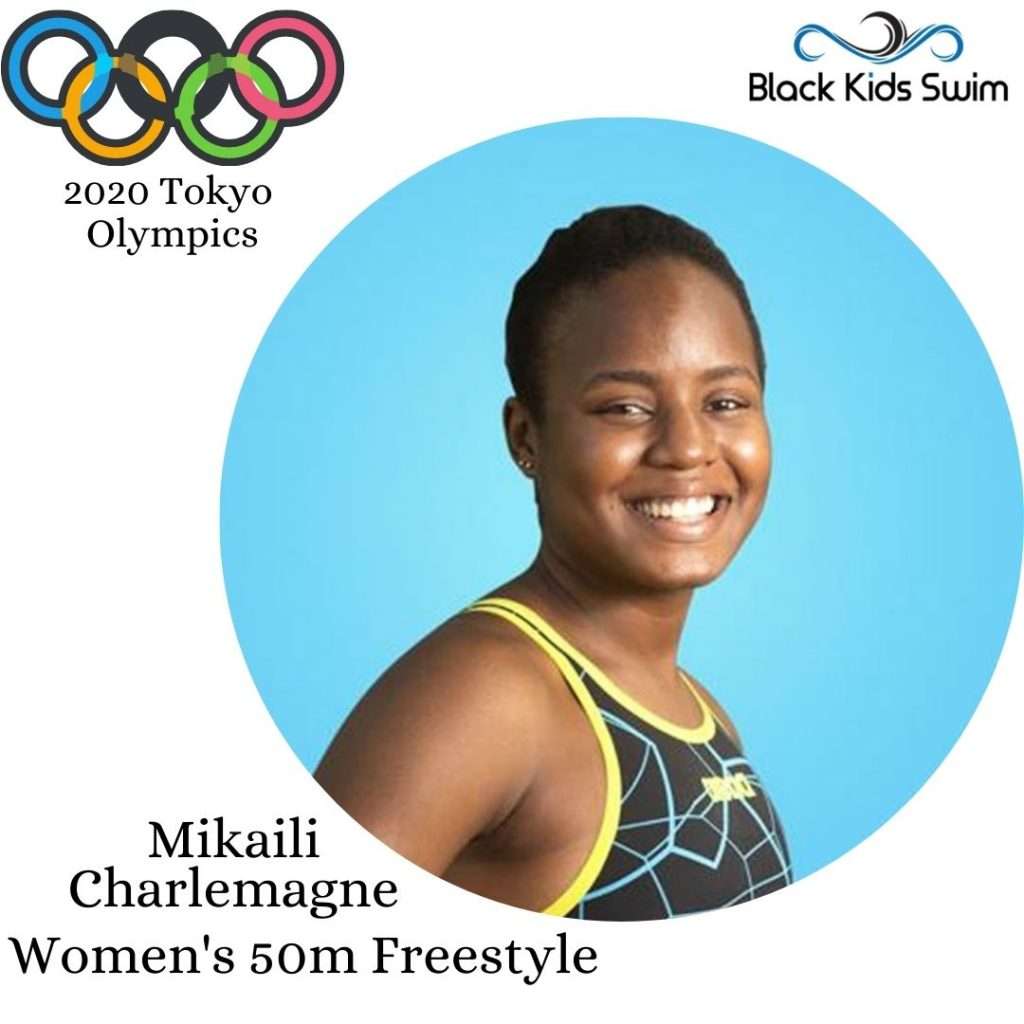 Mikaili Charlemagne - Women's 50m Freestyle - 2020 Tokyo Olympics