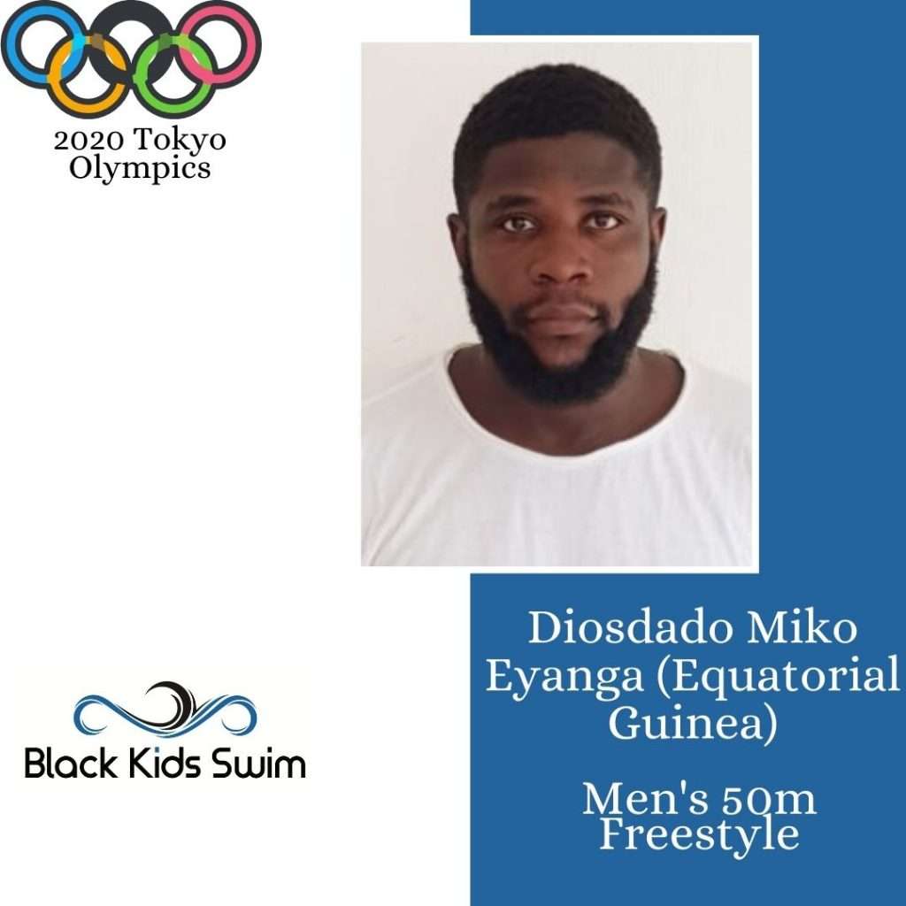 Diosdado Miko Eyanga - Men's 50m Freestyle - 2020 Tokyo Olympics