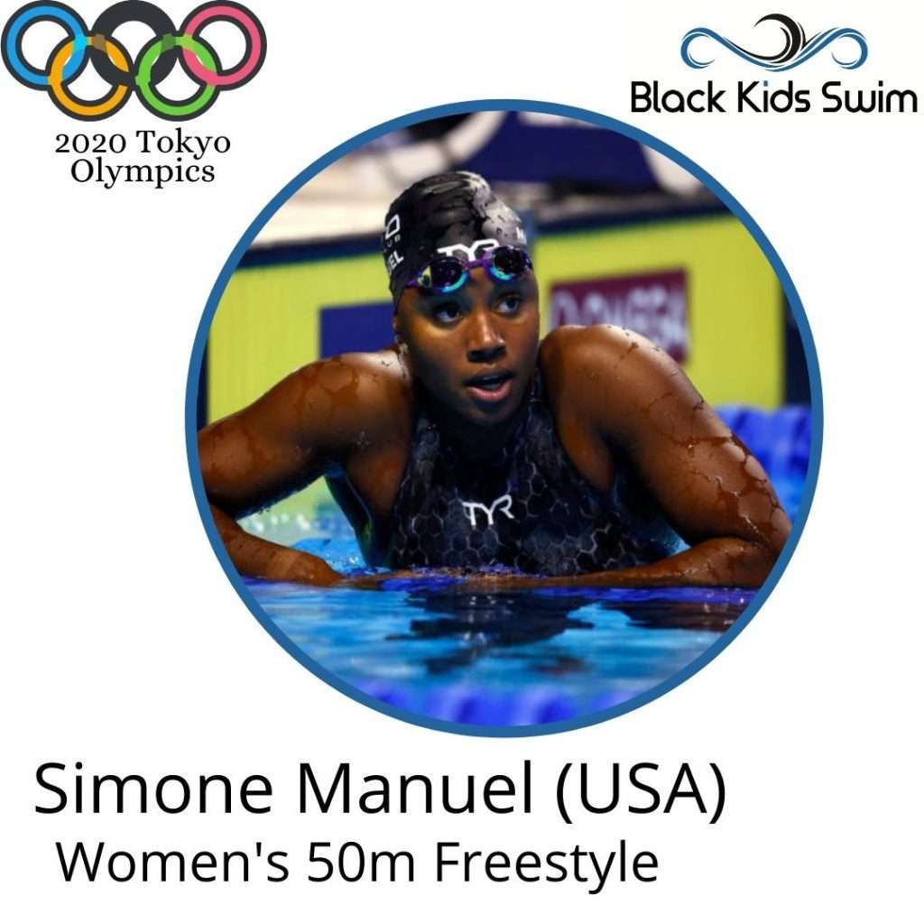 Simone Manuel - Women's 4x100m Free Relay - Women's 50m Freestyle - 2020 Tokyo Olympics