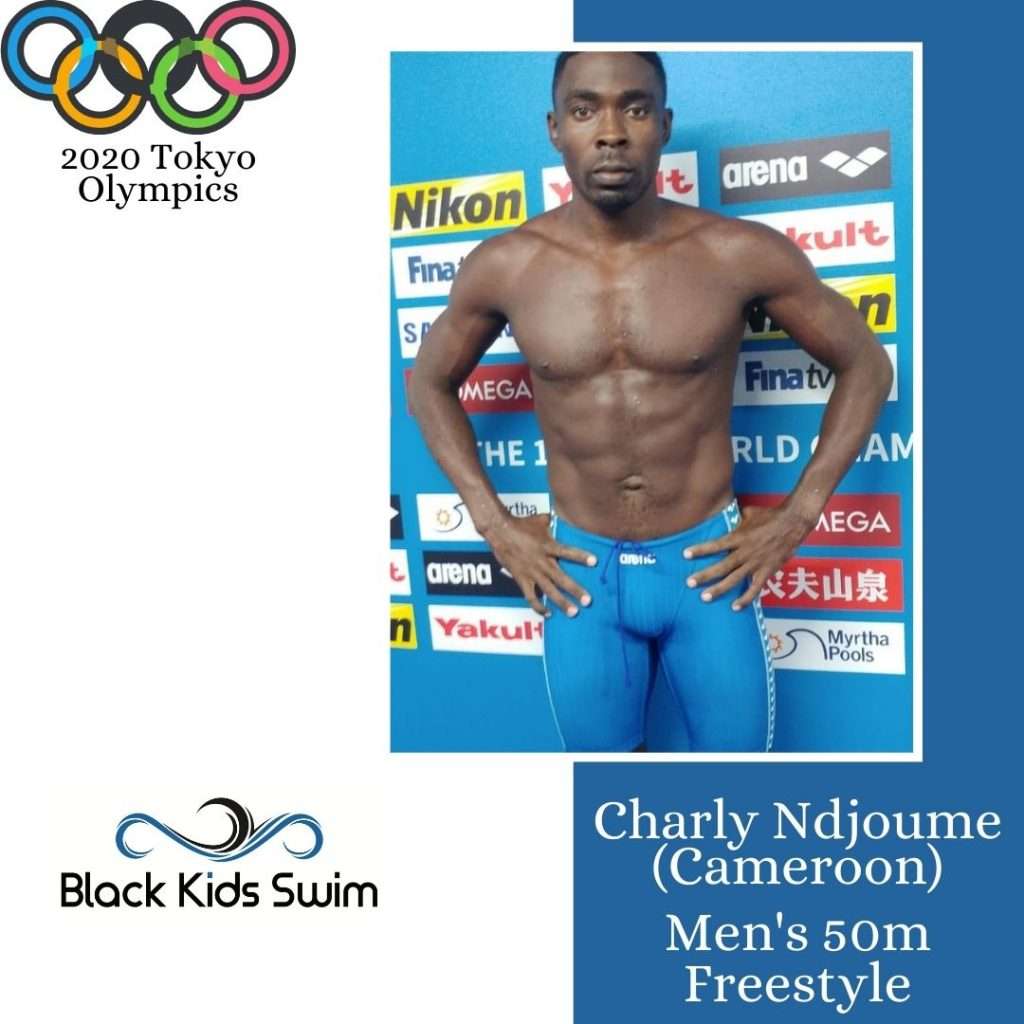 Charly Ndjoume - Men's 50m Freestyle - 2020 Tokyo Olympics