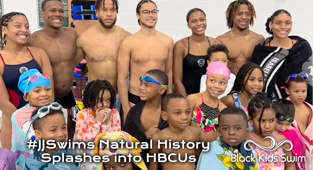 Jack & Jill #JJSwims Natural History Splashes Into HBCUs program 2024